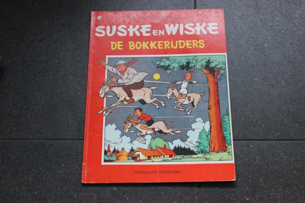 STRIP SC SUSKE EN WISKE 136 DE BOKKERIJDERS, Enlèvement ou Envoi