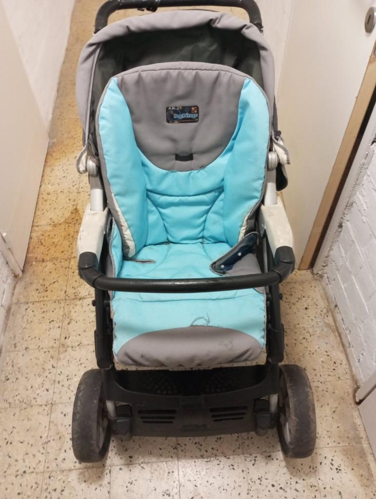 Kinderwagen, Ophalen, Gebruikt, Met autostoeltje, Combiwagen