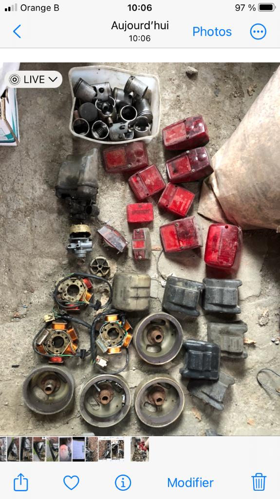 Lot de pièces détachées Peugeot Vogue/ 103, Motoren, Ophalen of Verzenden
