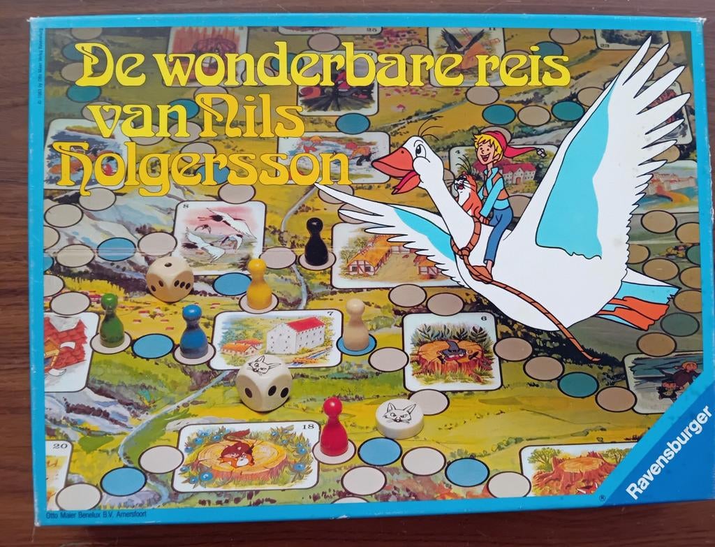 Jeu de plateau The Wonderful Journey de Nils Holgersson, Enlèvement ou Envoi, Utilisé