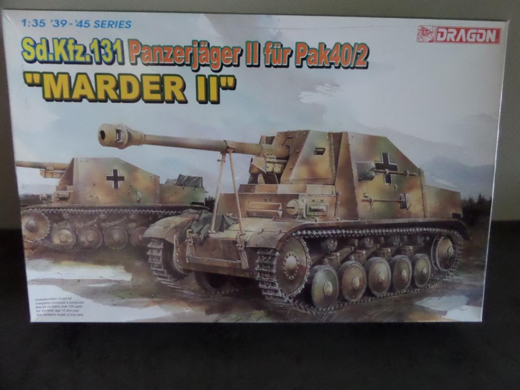 Modelbouw Kit Sd.Kfz.131 Panzerjager II, Neuf, Autres marques, Tank, Enlèvement ou Envoi