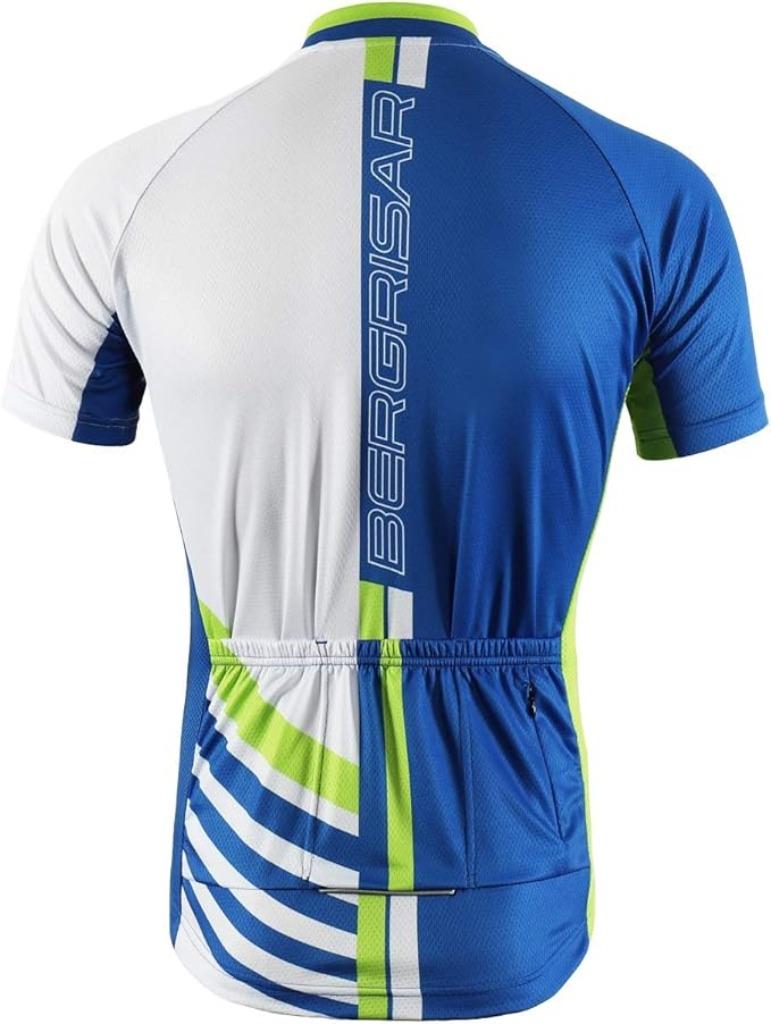 Maillot de vélo respirant BERGRISAR pour homme FAST FREE LEV, Envoi, Neuf, L, Hommes