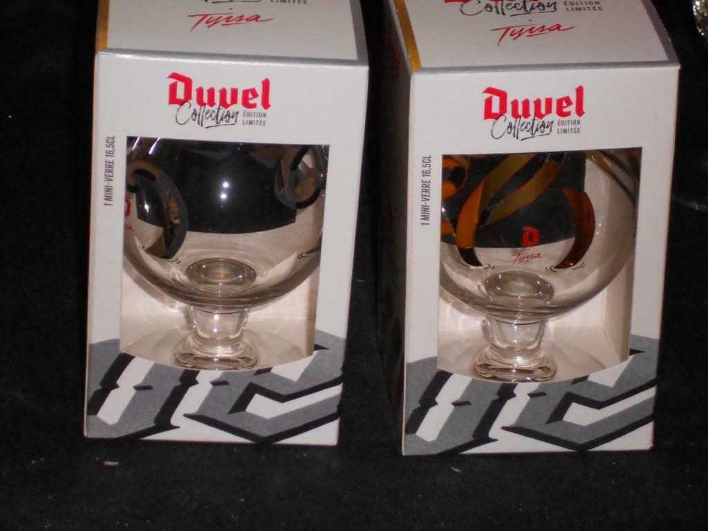 Duvel Collectie.Tyrsa .Gold En Silber .16,5 cl, Ophalen of Verzenden, Zo goed als nieuw, Glas of Glazen, Duvel