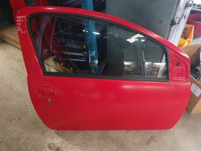Portière 2portes droite d'un Toyota Aygo, -, 3 mois de garantie, Toyota, Utilisé