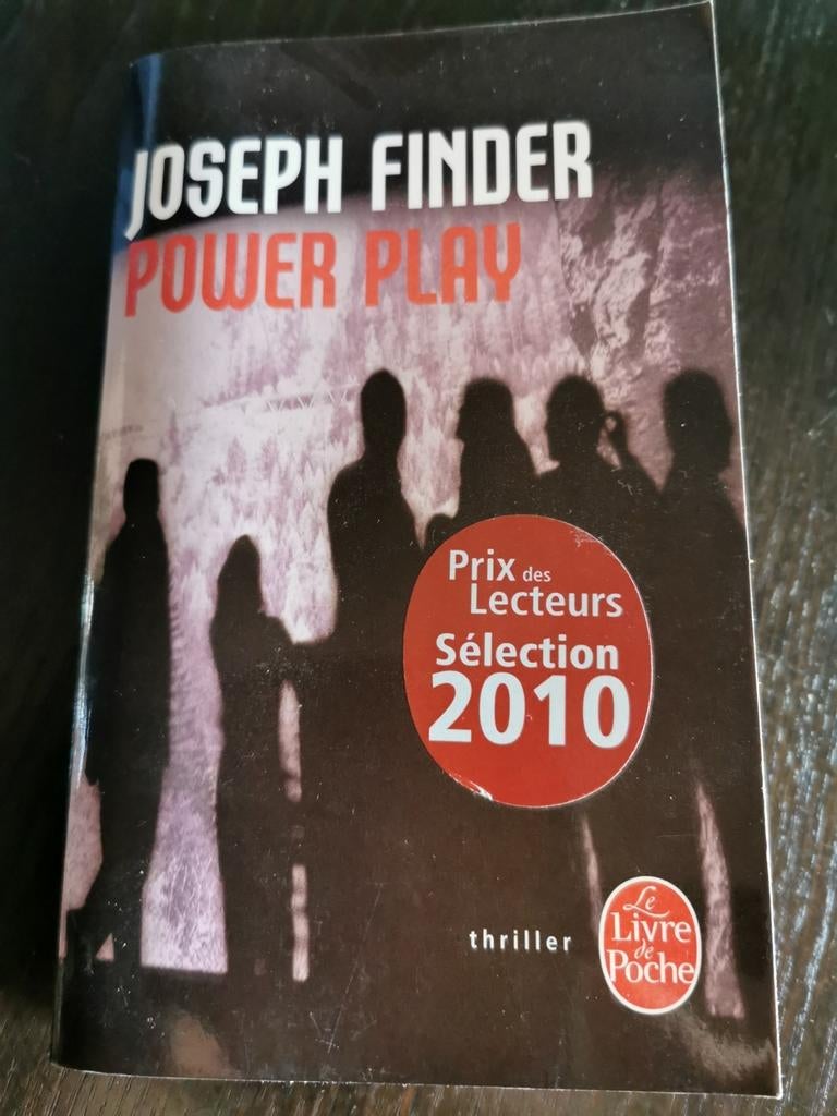 Livre de pouvoir, Enlèvement ou Envoi, Utilisé, Joseph Finder