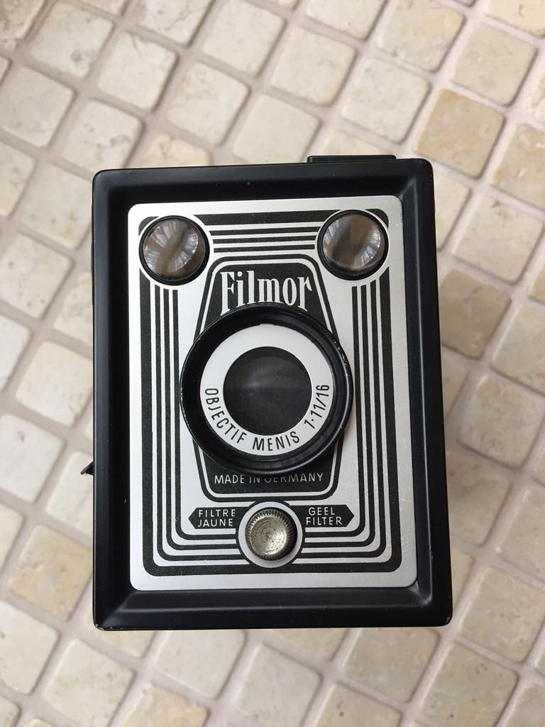 Vintage fototoestel FILMOR met opbergtas, Ophalen of Verzenden, Fototoestel