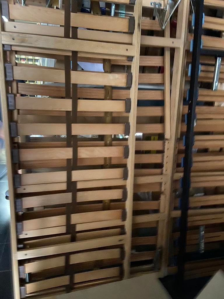 Lattenbodems 90x200 met verstelbare hoofdeinde, Huis en Inrichting, Slaapkamer | Matrassen en Bedbodems, Ophalen, Zo goed als nieuw
