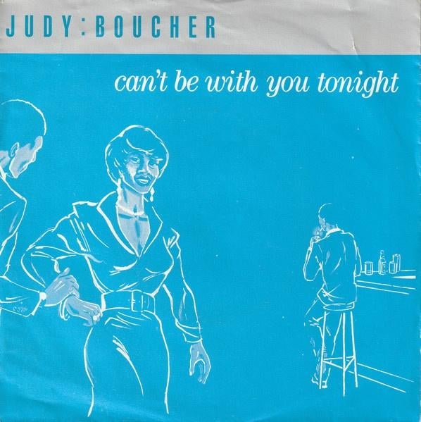 Judy Boucher  "Can't be with you tonight", Ophalen of Verzenden, Zo goed als nieuw, Overige genres, Single