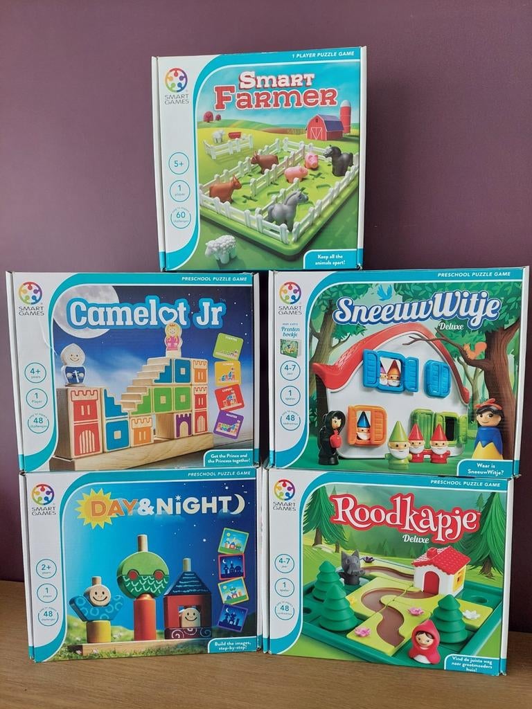 Diverse spelletjes Smart Games, Enfants & Bébés, Jouets | Éducatifs & Créatifs, Comme neuf, Enlèvement