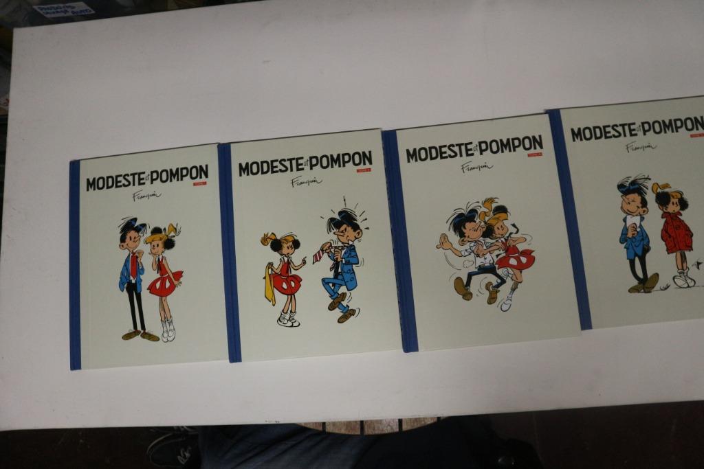 Intégrale MODESTE ET POMPON 4 volumes SUPERBES, Livres, Enlèvement ou Envoi