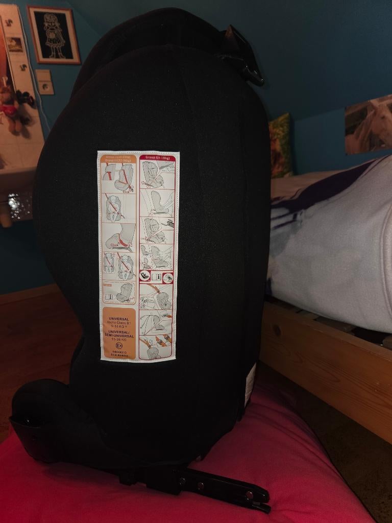 Autostoel, Kinderen en Baby's, Autostoeltjes, 0 t/m 18 kg, Verstelbare rugleuning, Zo goed als nieuw, Isofix
