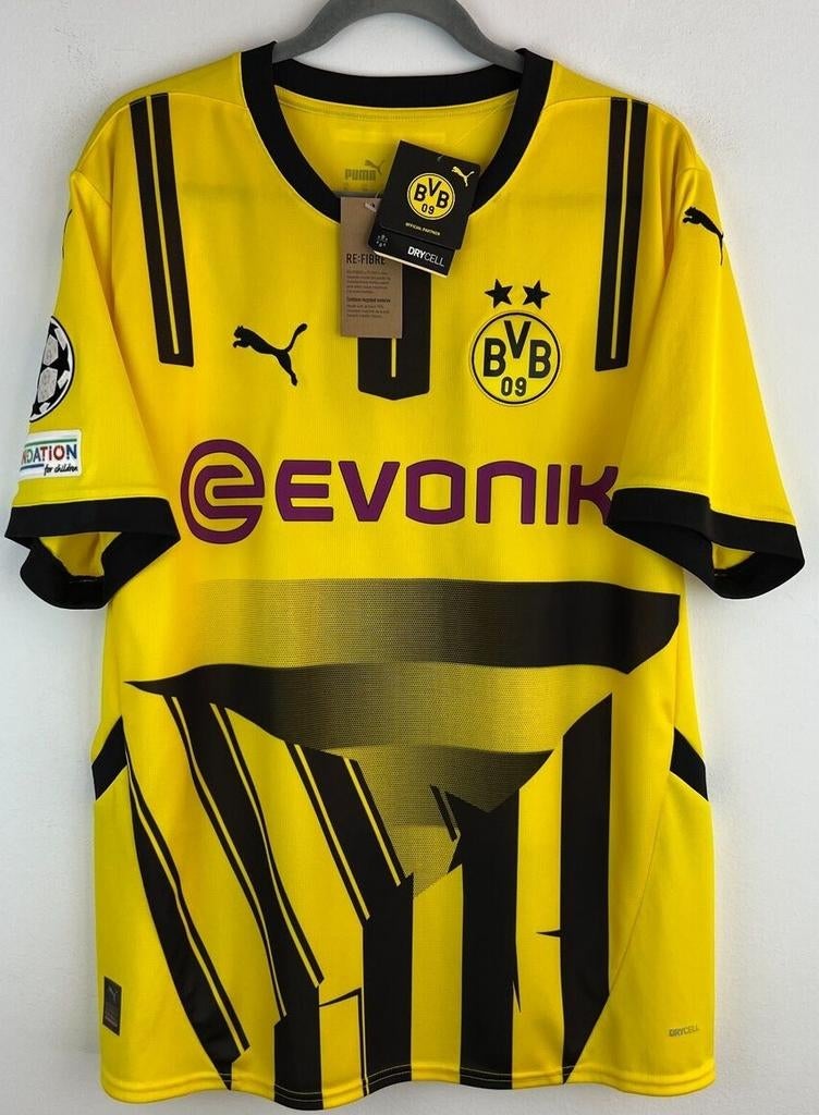 Borussia Dortmund Voetbalshirt Champions League Nieuw 2025, Verzenden, Zo goed als nieuw