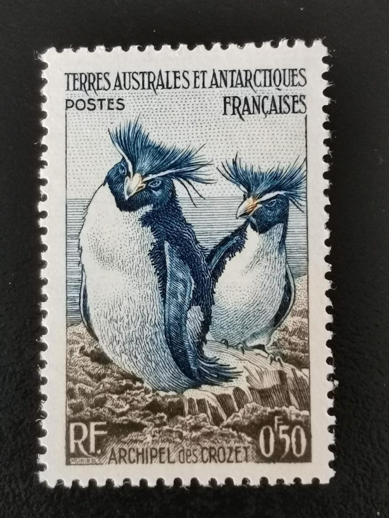 Terres Australes et Antarctiques françaises 1956, pingouin**, Enlèvement ou Envoi, Non oblitéré, Amérique du Sud