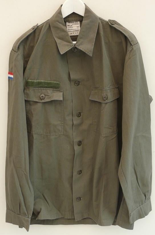 Jas, Gevechts, Uniform, M78, KLu, maat: 55-57, 1985.(Nr.3), Enlèvement ou Envoi, Armée de l'air, Vêtements ou Chaussures