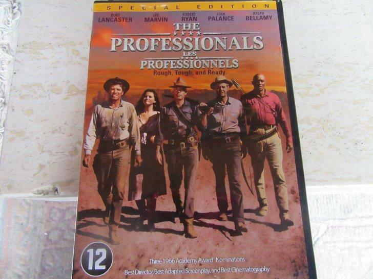 Les professionnels avec Burt Lancaster, Lee Marvin (Western), Enlèvement ou Envoi, Néerlandais, Comme neuf, Anglais