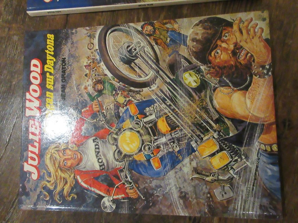 2 BD JULIE WOOD Jean Graton BOL D'OR et OURAGAN SUR DAYTONA, Boeken, Ophalen
