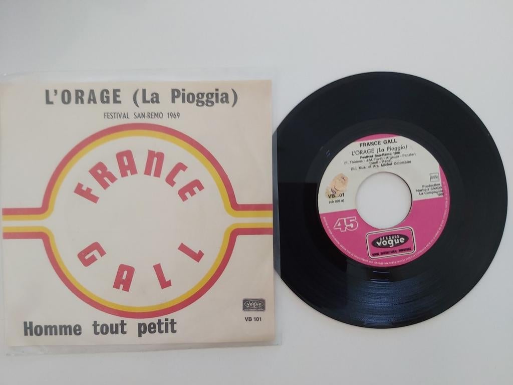 France Gall - De storm, Ophalen of Verzenden, Zo goed als nieuw