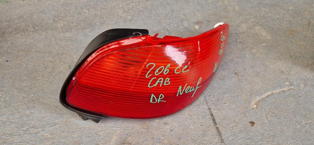 Feux arriere droit NEUF PEUGEOT 206 CC CABRIOLET feu optique, Auto-onderdelen, Verlichting, Peugeot, Ophalen of Verzenden