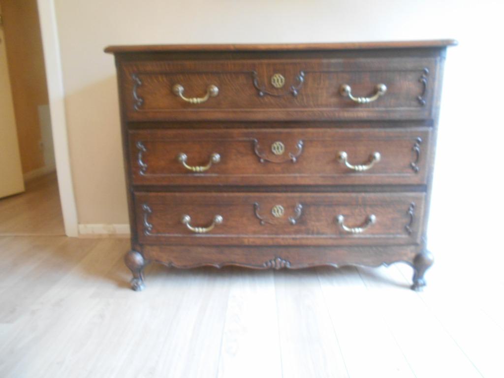 ancienne commode liégeoise, Maison & Meubles, 3 ou 4 tiroirs, Moins de 100 cm, 100 à 150 cm, Enlèvement
