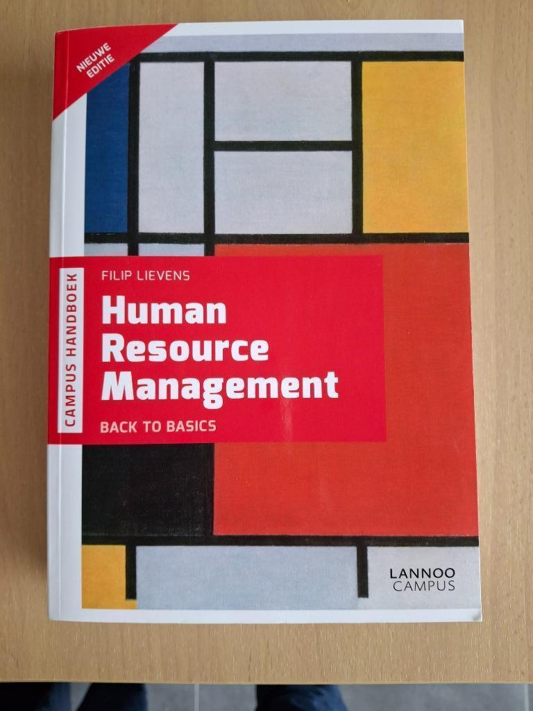Human Resource Management, Boeken, Studieboeken en Cursussen, Ophalen, Zo goed als nieuw, Hoger Onderwijs, Filip Lievens