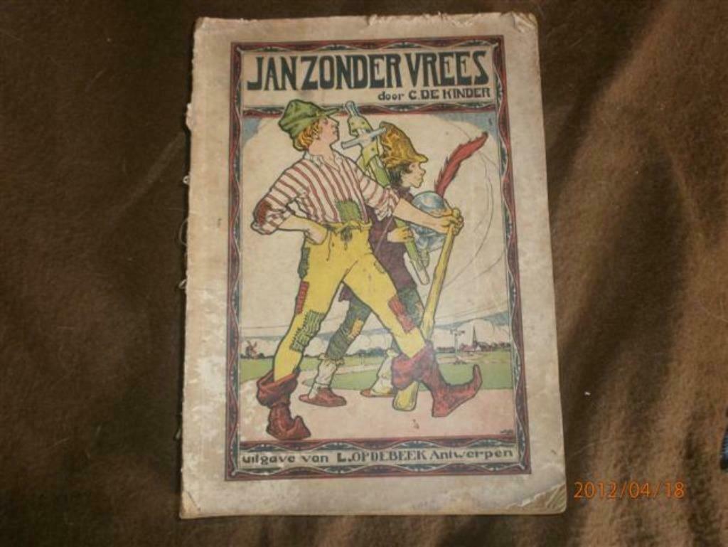 oud boekje jan zonder vrees, Boeken, Ophalen of Verzenden, Gelezen