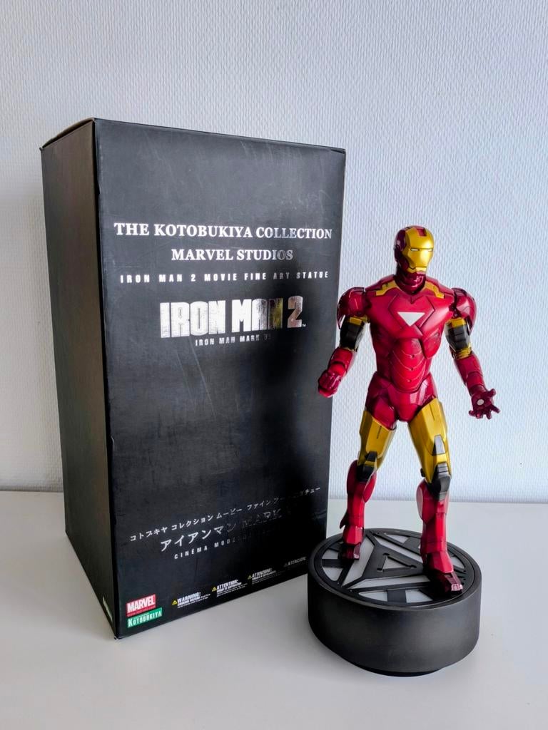 Beaux-arts du film Iron Man 2 de Kotobukiya, Collections, Enlèvement