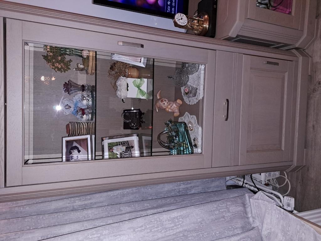 Tv meubel, Maison & Meubles, Armoires | Vitrines, Utilisé, Chêne, Enlèvement