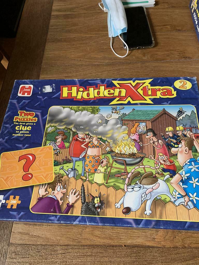 Puzzel extra. 1000&200 stuks, Ophalen, 500 t/m 1500 stukjes, Gebruikt, Legpuzzel