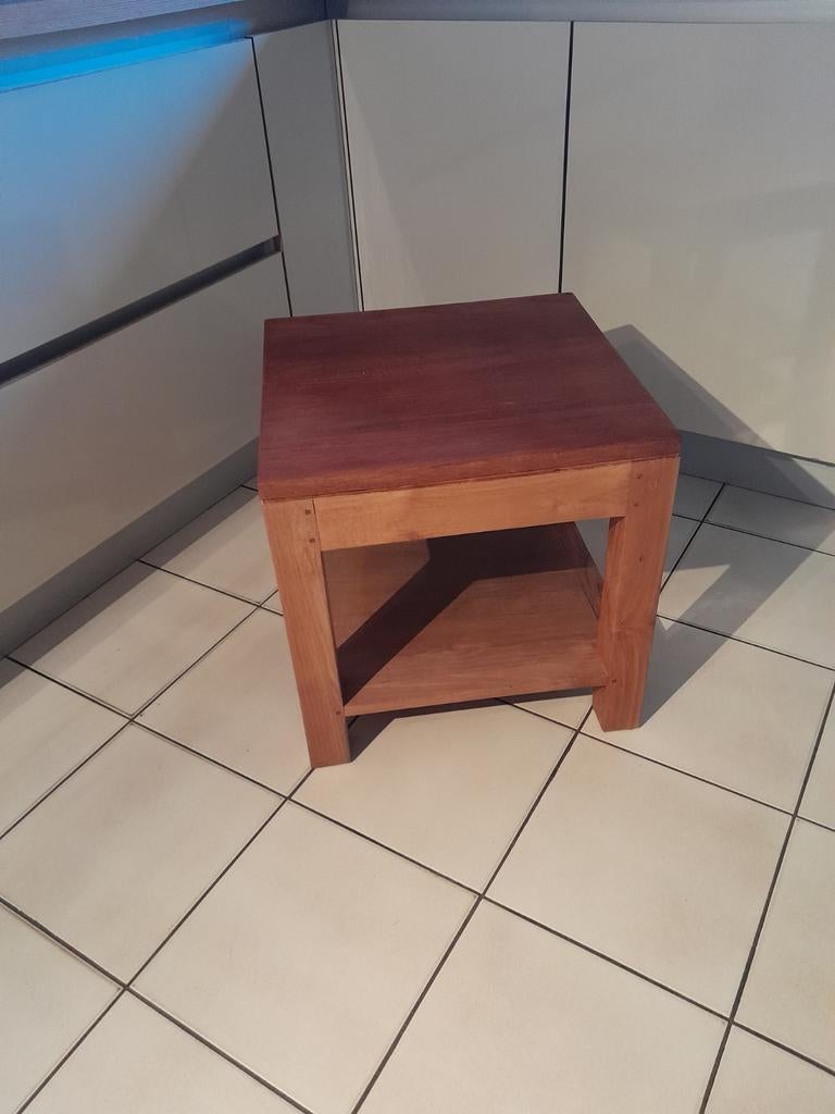 Salontafel, Ophalen, Gebruikt, 50 tot 100 cm, Vierkant