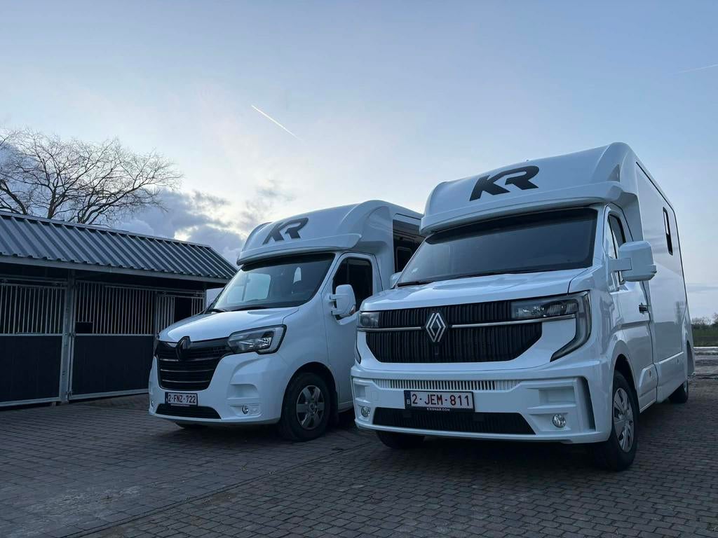 Paardencamionette te huur rijbewijs B, Ophalen
