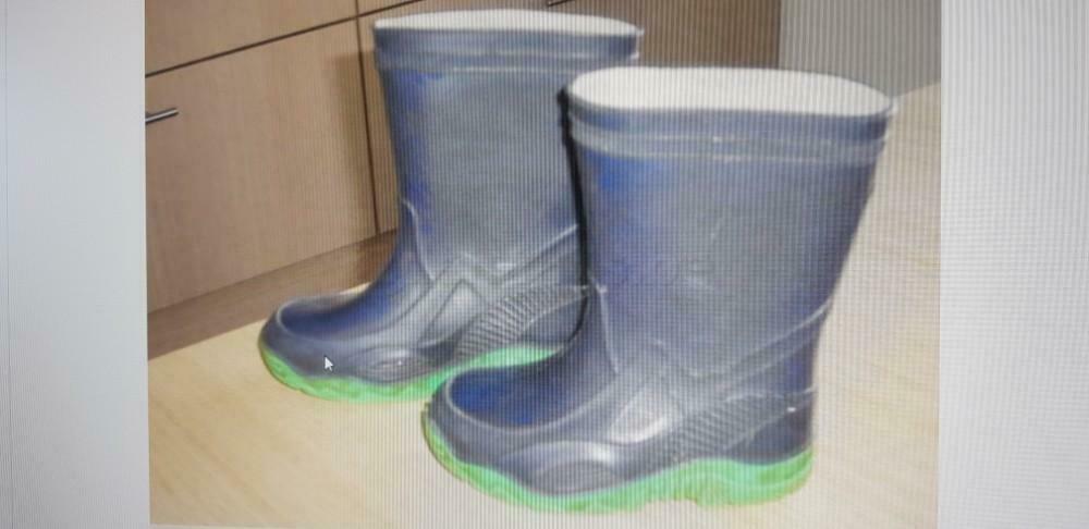 Blauwe laarzen - maat 23, Enlèvement, Utilisé, Bottes