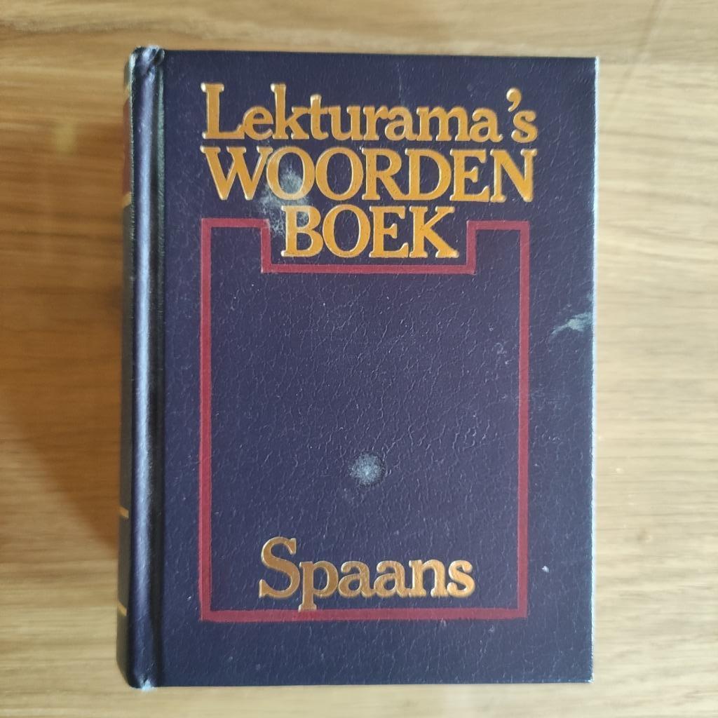 Lekturama's Woordenboek Spaans, Enlèvement ou Envoi, Utilisé, Espagnol