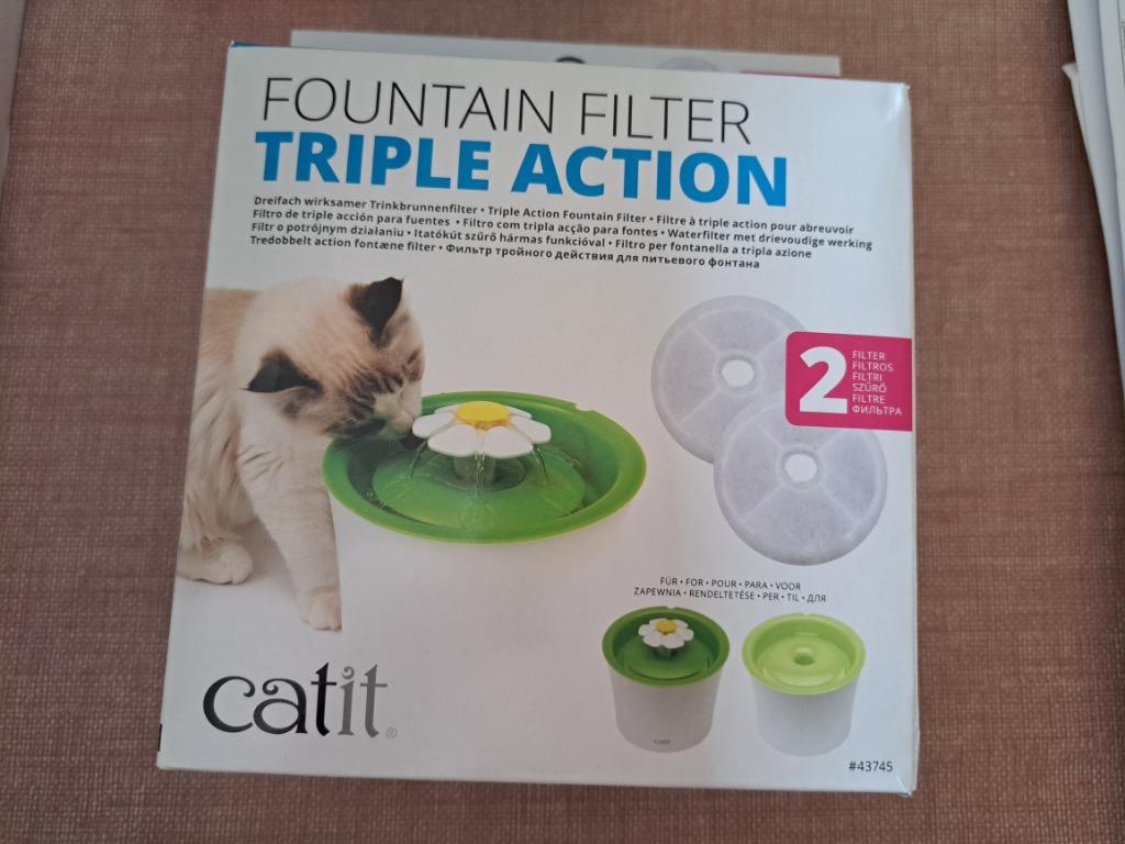 4 filters voor kattendrinkfontein, Dieren en Toebehoren, Ophalen of Verzenden, Nieuw