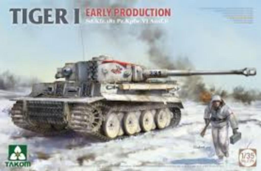 TAKOM 2196 TIGER I early production Pz.Kpfw.VI Ausf. E 1/35, Neuf, Autres marques, Tank, Enlèvement ou Envoi