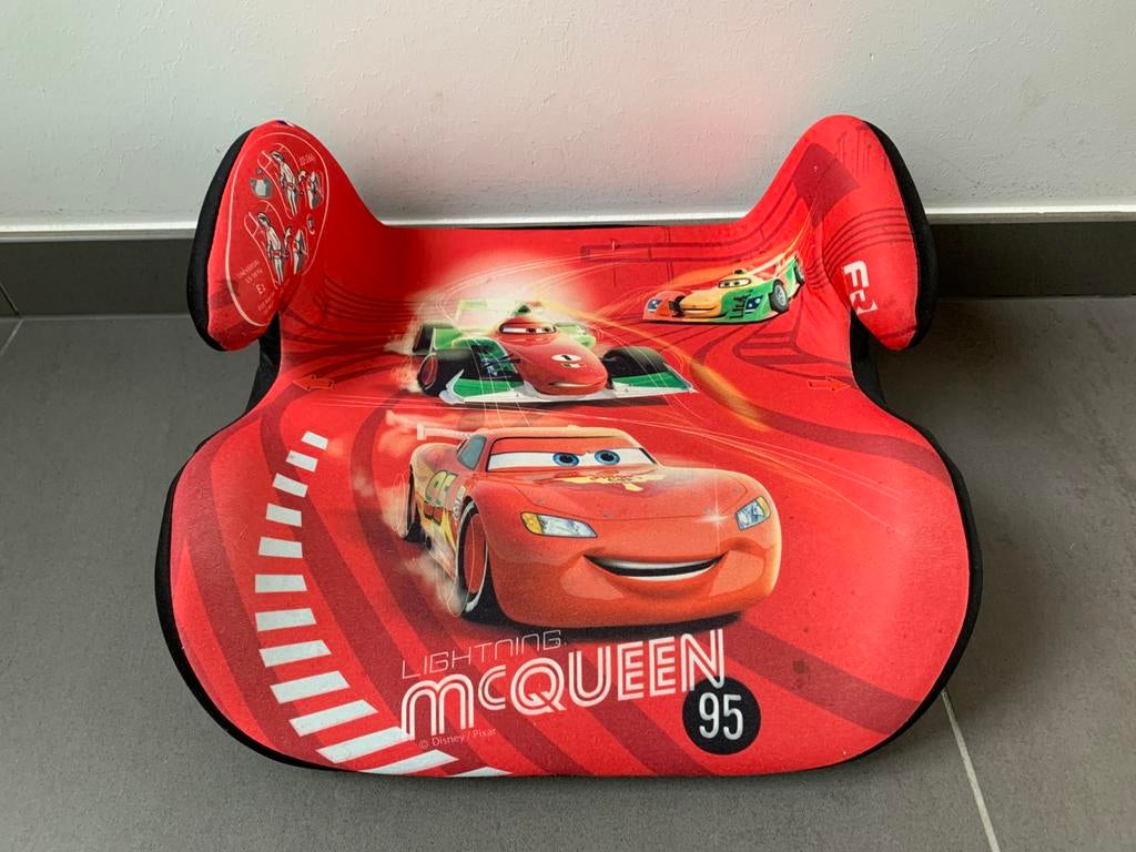Zitverhoger / autostoeltje Cars, 15 t/m 36 kg, Ophalen, Overige merken, Gebruikt