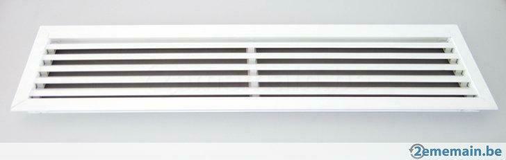 RENSON ARGENTA antiview-ventilatierooster met witte wand, Doe-het-zelf en Bouw, Overige Doe-Het-Zelf en Bouw, Gebruikt, Ophalen of Verzenden