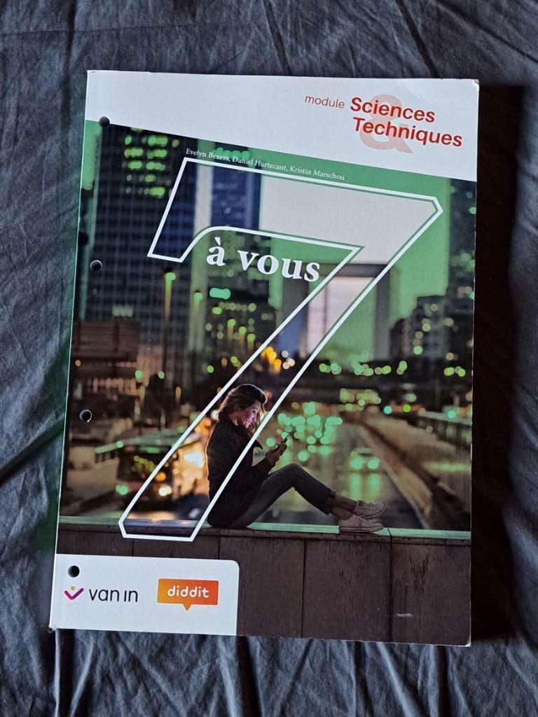 à vous 7 module sciences techniques, Boeken, Ophalen of Verzenden