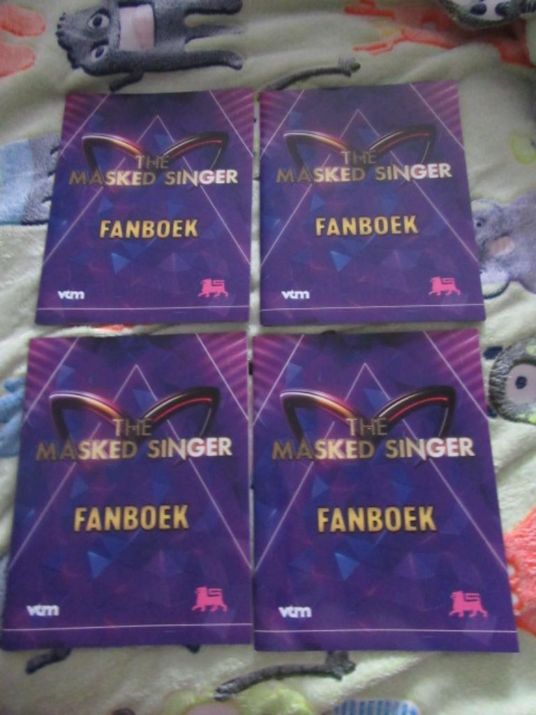4 Lege boekjes - The Masked Singer 2024 - Delhaize, Autres supermarchés, Enlèvement ou Envoi