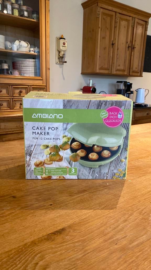 Cake pop maker cupcakes cupcake lolly maker, Enlèvement ou Envoi, Comme neuf, Cupcakes