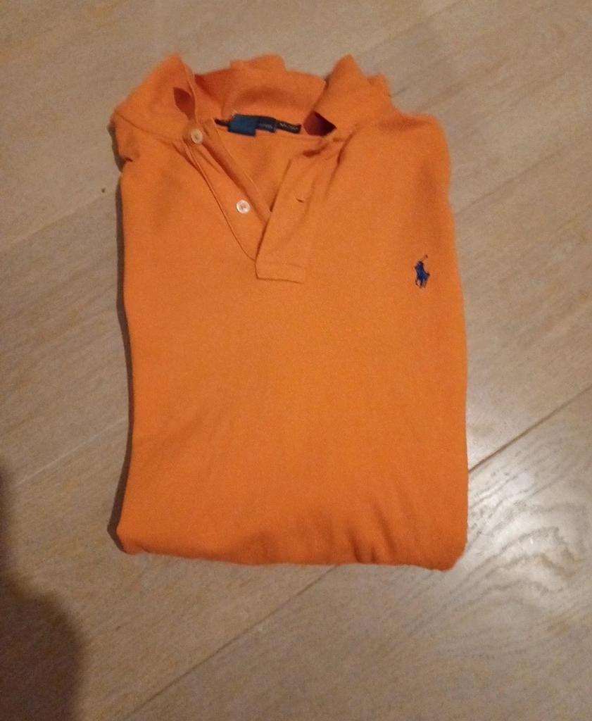 Polo Ralph Lauren à manches longues pour hommes, orange, Vêtements | Hommes, Polos, Enlèvement ou Envoi, Taille 56/58 (XL), Polo Ralph Lauren
