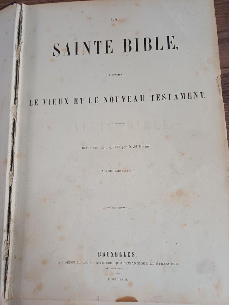 Bijbel, Enlèvement