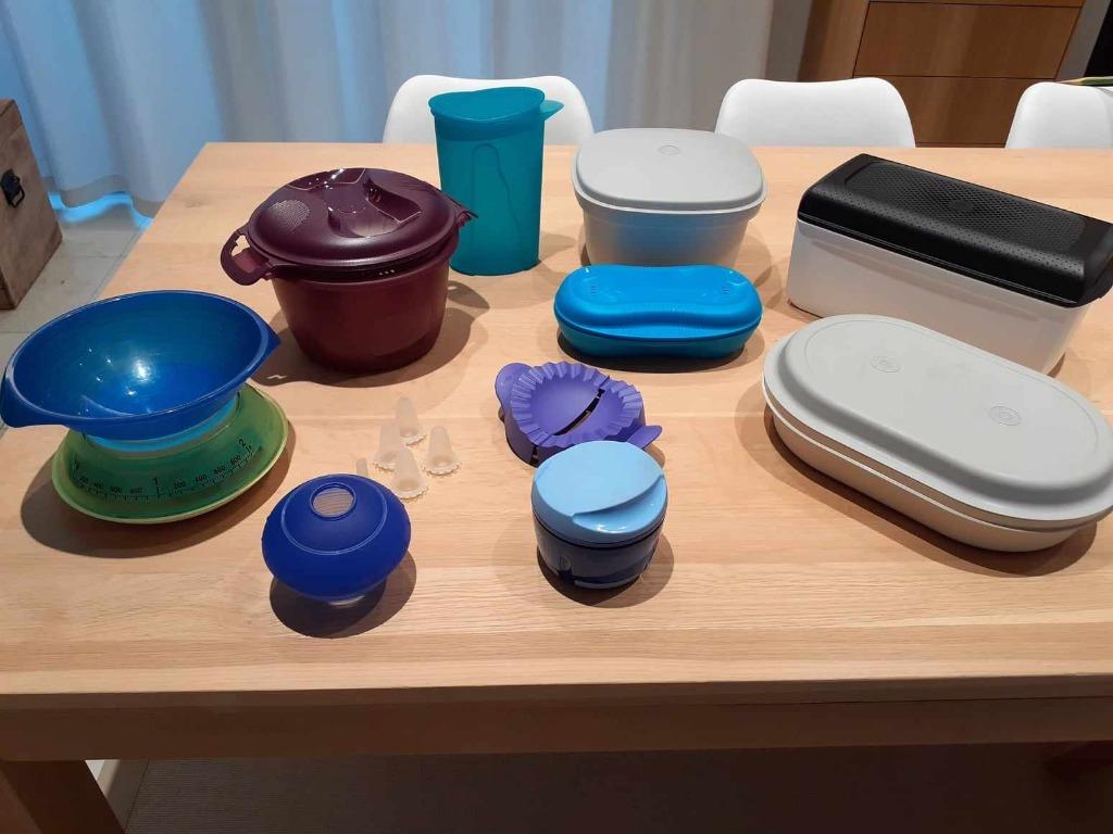 Allerlei TUPPERWARE, Huis en Inrichting, Keuken | Tupperware, Ophalen, Gebruikt, Paars, Schaal