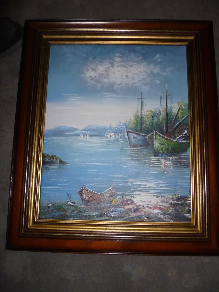SCHILDERIJ OP DOEK, Enlèvement