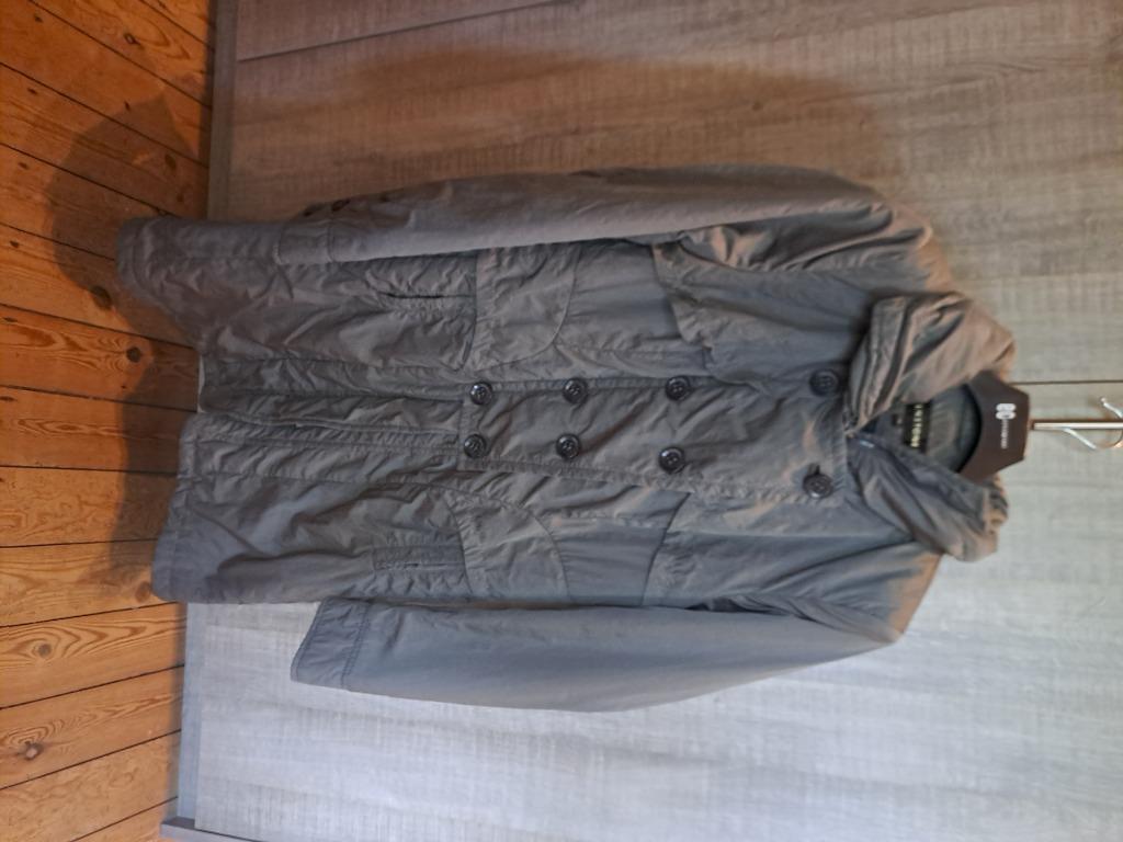 Damesjas winter maat 38 creenstone, Kleding | Dames, Jassen | Winter, Creenstone, Zo goed als nieuw, Grijs, Ophalen