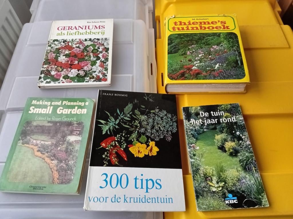 5 tuinboeken, Enlèvement ou Envoi, Utilisé