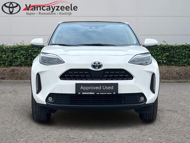 Toyota Yaris Cross Elagant+Panoroof+cam+gps+sens V+A, Automaat, Euro 6, 116 pk, Wit