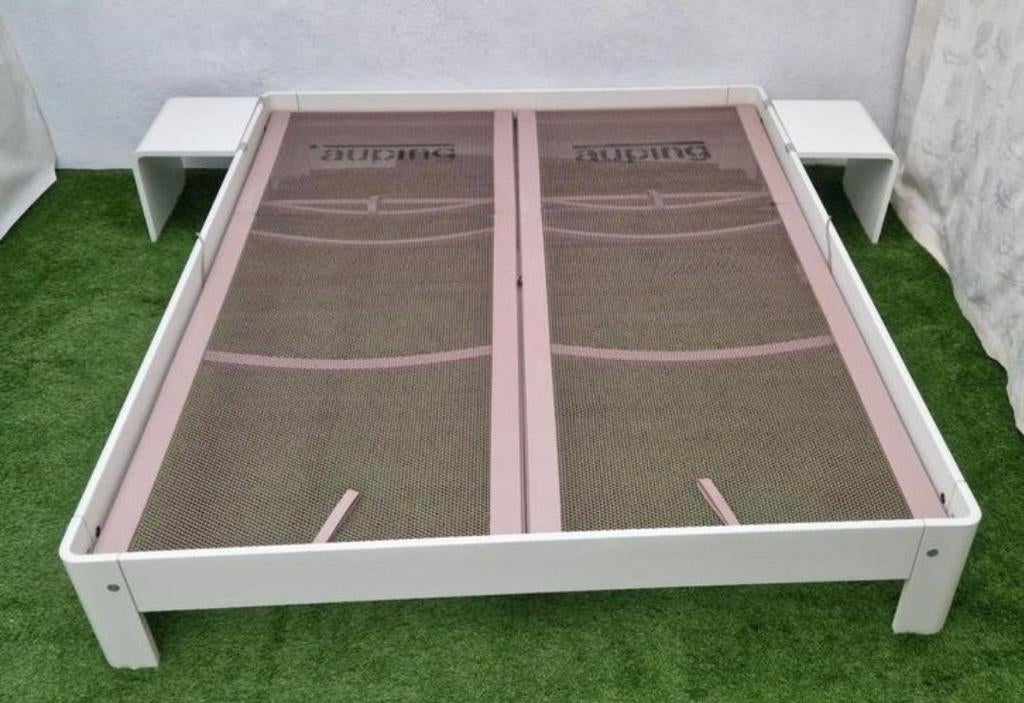 Auping Auronde Bed 180x200cm met Bijzettafeltjes, Ophalen of Verzenden, Zo goed als nieuw