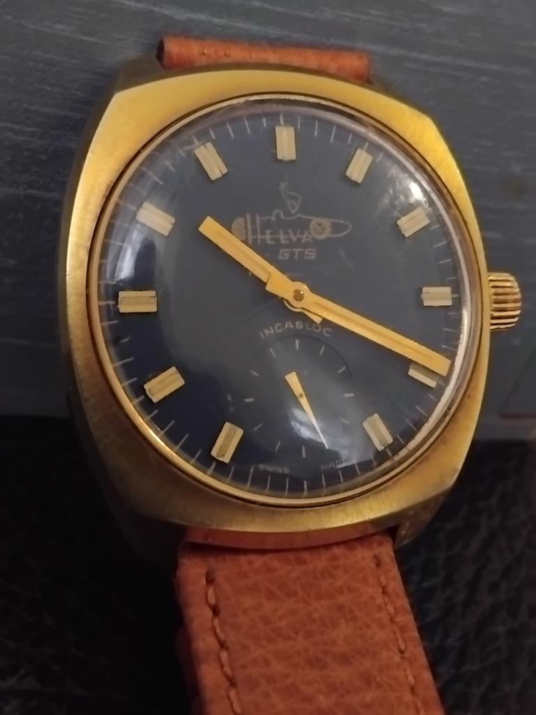 Montre Vtg Helva, Enlèvement ou Envoi