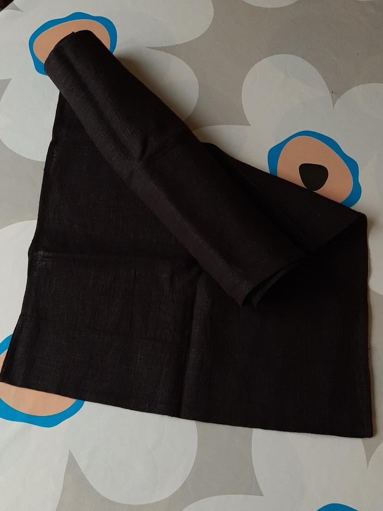 Linnen tafelloper 45 x 150 cm, Ophalen of Verzenden, Nieuw