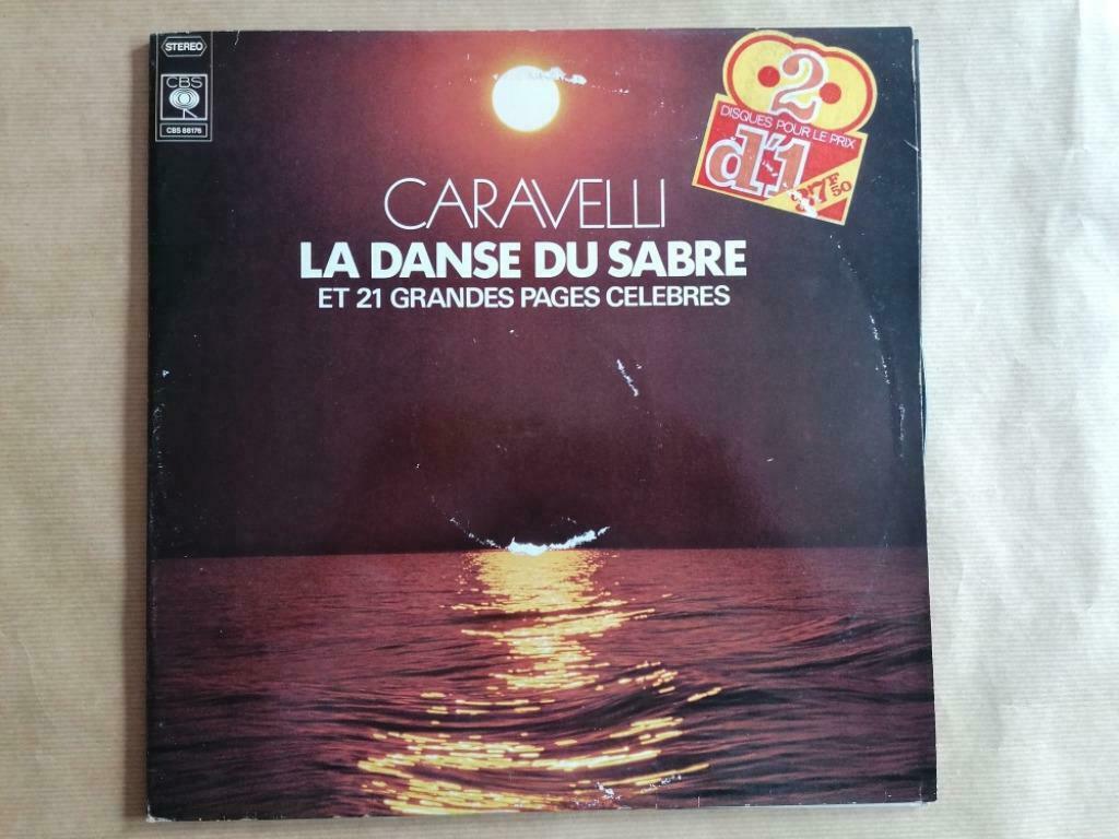 Double 33T CARAVELLI – La danse du sabre et 21 grandes pages, Enlèvement ou Envoi